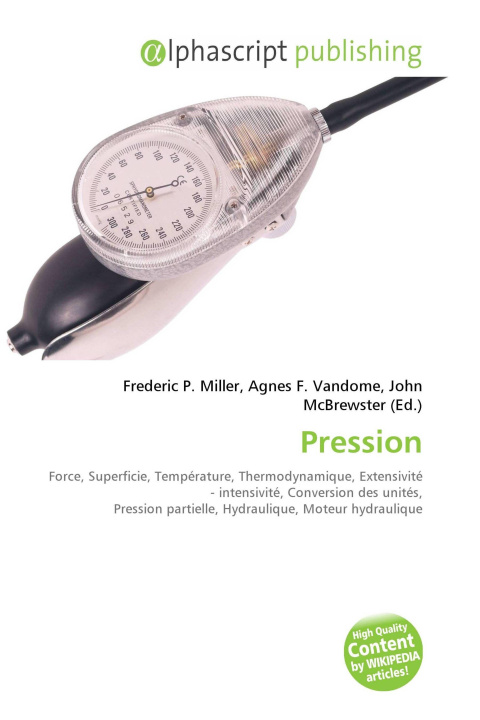 Kniha Pression Agnes F. Vandome