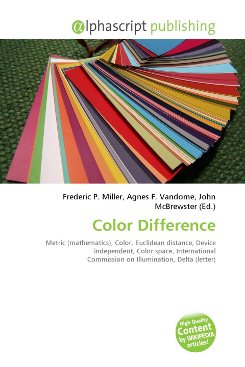 Kniha Color Difference Agnes F. Vandome