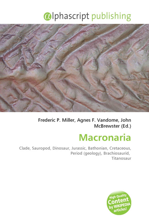 Kniha Macronaria Agnes F. Vandome