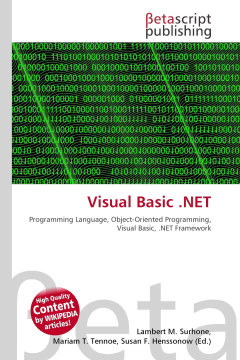 Knjiga Visual Basic .NET Miriam T. Timpledon