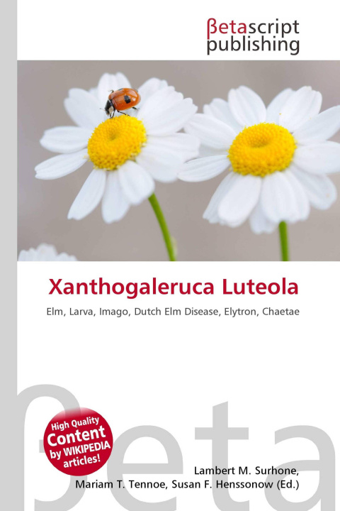 Knjiga Xanthogaleruca Luteola Miriam T. Timpledon