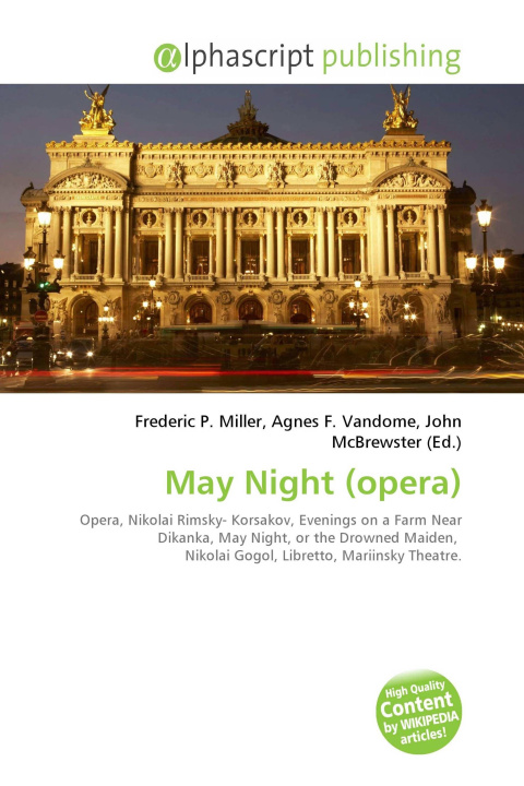 Knjiga May Night (opera) Agnes F. Vandome