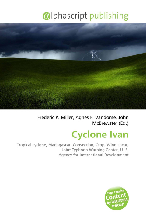 Kniha Cyclone Ivan Agnes F. Vandome