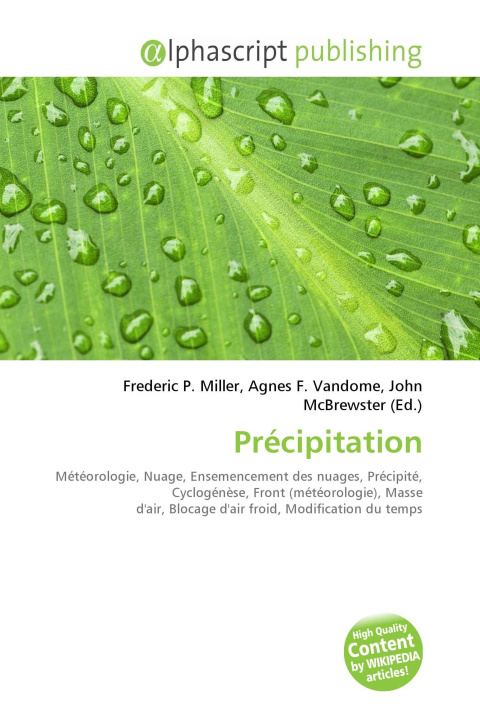 Buch Précipitation 