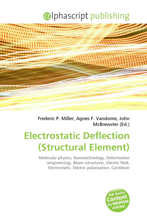 Könyv Electrostatic Deflection (Structural Element) 