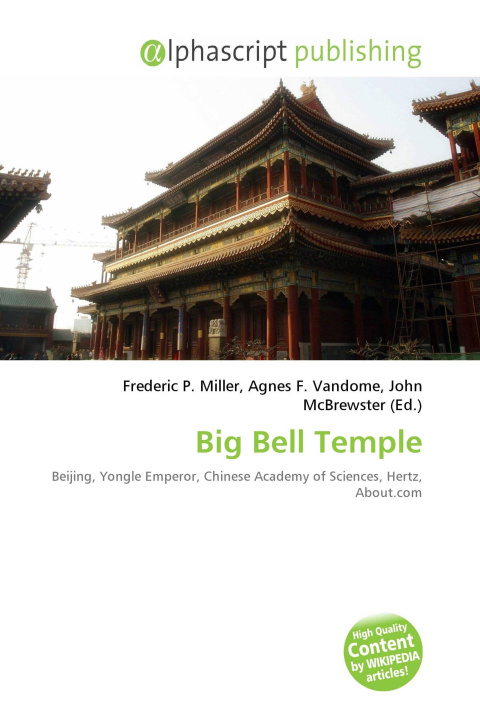 Kniha Big Bell Temple Agnes F. Vandome