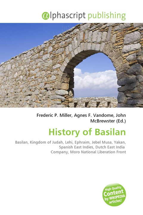 Knjiga History of Basilan Agnes F. Vandome