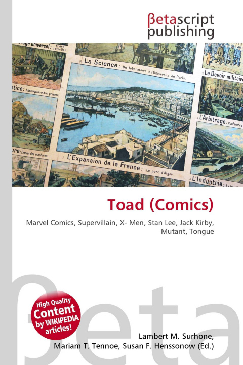 Kniha Toad (Comics) Miriam T. Timpledon