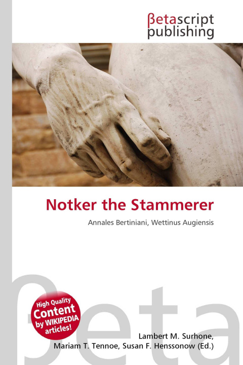 Kniha Notker the Stammerer Miriam T. Timpledon