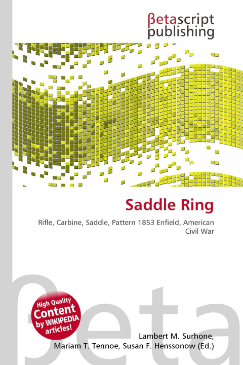 Kniha Saddle Ring Mariam T. Tennoe