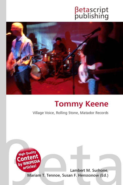 Kniha Tommy Keene Mariam T. Tennoe