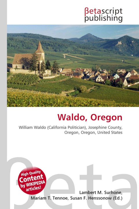Book Waldo, Oregon Mariam T. Tennoe