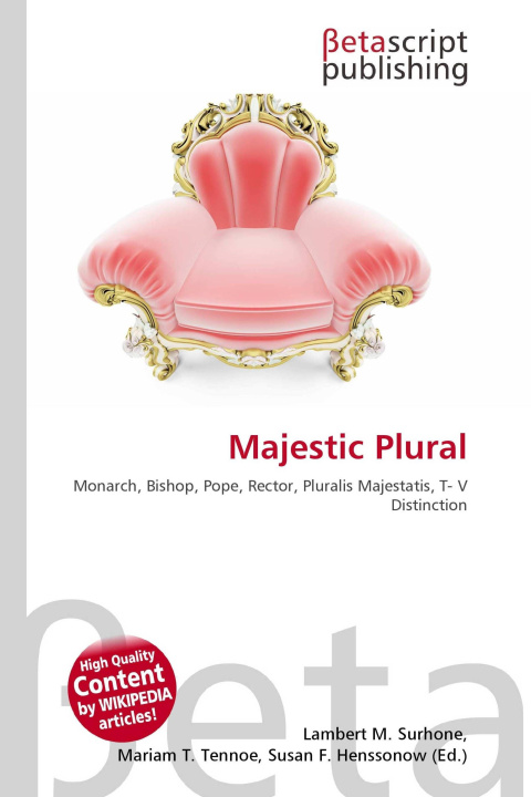 Könyv Majestic Plural Mariam T. Tennoe