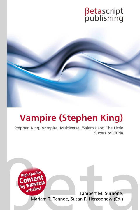 Kniha Vampire (Stephen King) Mariam T. Tennoe