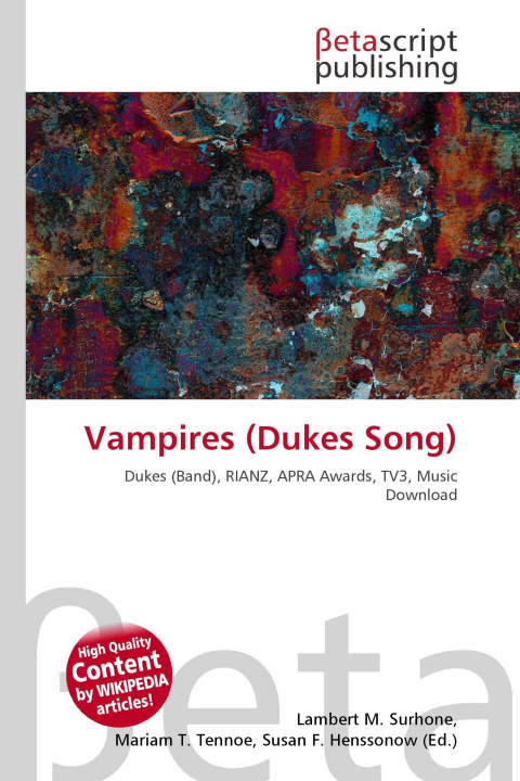 Книга Vampires (Dukes Song) Mariam T. Tennoe