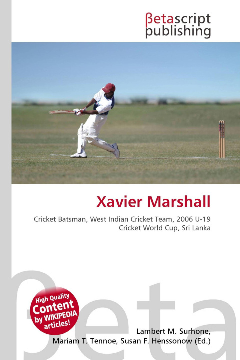Book Xavier Marshall Mariam T. Tennoe