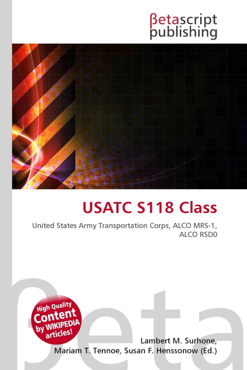 Kniha USATC S118 Class Mariam T. Tennoe