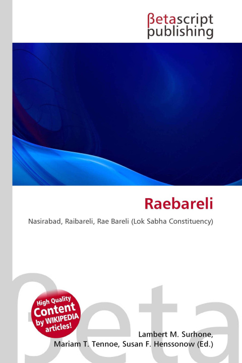 Kniha Raebareli Mariam T. Tennoe