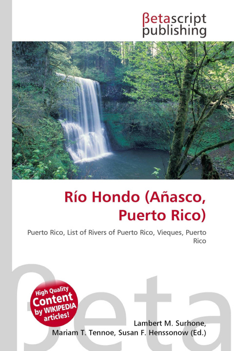 Knjiga Río Hondo (Añasco, Puerto Rico) Mariam T. Tennoe