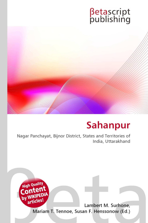 Kniha Sahanpur Mariam T. Tennoe