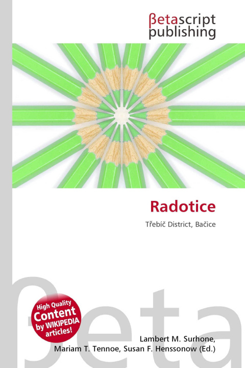 Kniha Radotice Mariam T. Tennoe