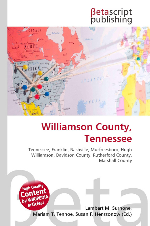 Kniha Williamson County, Tennessee Mariam T. Tennoe