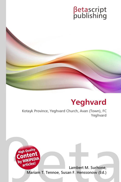 Kniha Yeghvard Mariam T. Tennoe