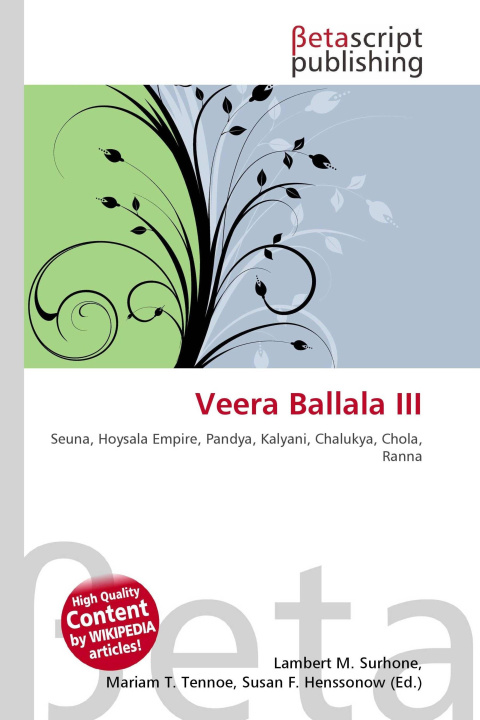 Knjiga Veera Ballala III Mariam T. Tennoe