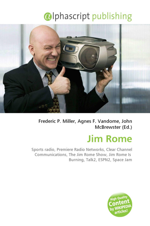 Kniha Jim Rome Agnes F. Vandome