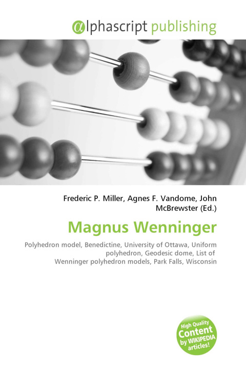 Kniha Magnus Wenninger Agnes F. Vandome