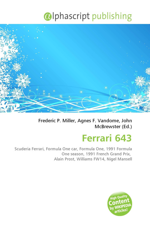 Knjiga Ferrari 643 