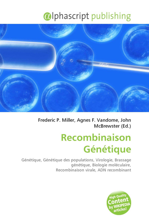 Книга Recombinaison Génétique 