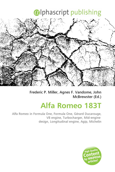 Книга Alfa Romeo 183T Agnes F. Vandome