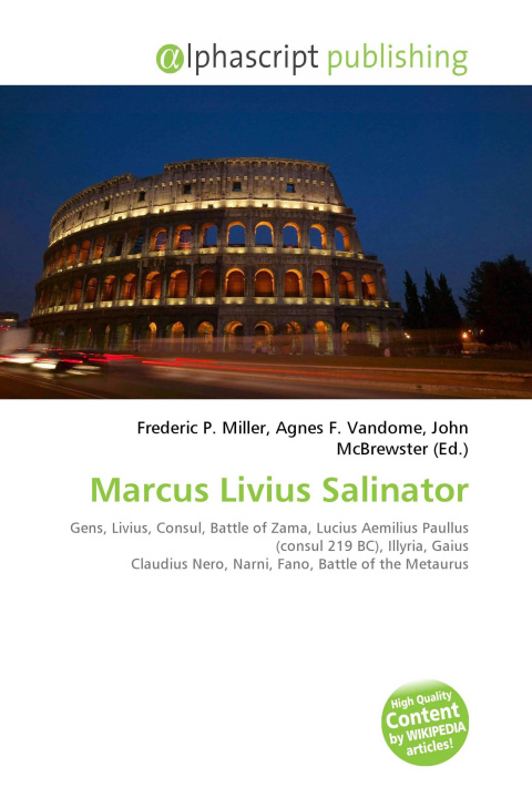 Kniha Marcus Livius Salinator Agnes F. Vandome