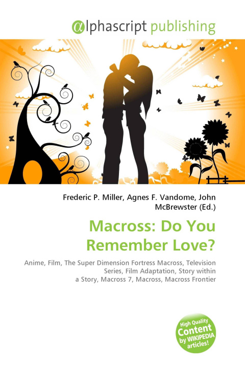 Kniha Macross: Do You Remember Love? Agnes F. Vandome