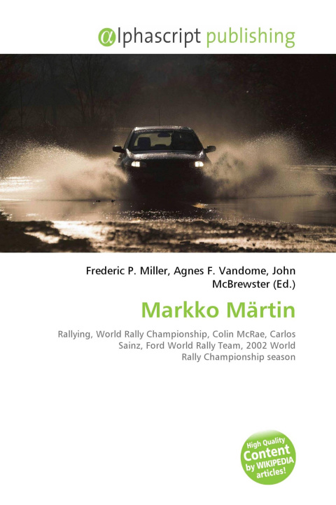 Kniha Markko Märtin Agnes F. Vandome