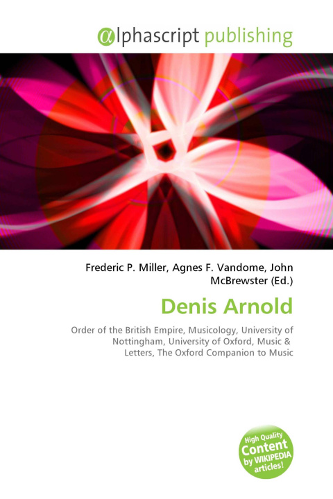 Kniha Denis Arnold Agnes F. Vandome