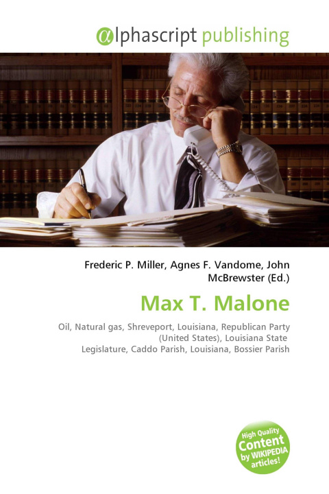 Book Max T. Malone Agnes F. Vandome