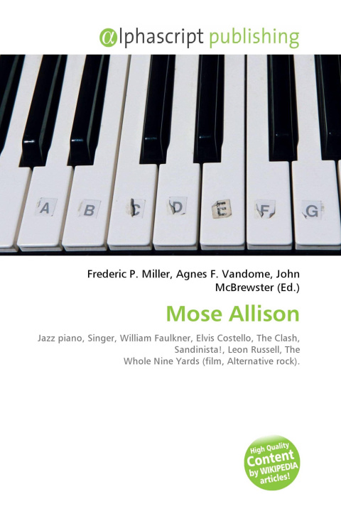 Kniha Mose Allison Agnes F. Vandome