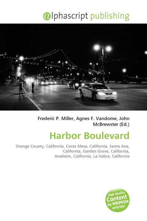 Kniha Harbor Boulevard Agnes F. Vandome