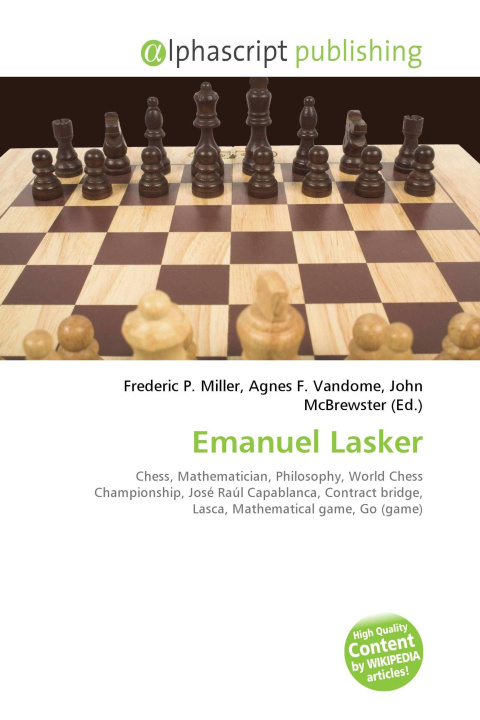Libro Emanuel Lasker Agnes F. Vandome