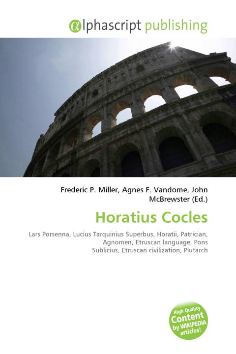Book Horatius Cocles Agnes F. Vandome