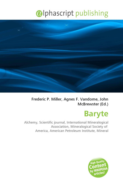 Kniha Baryte Agnes F. Vandome