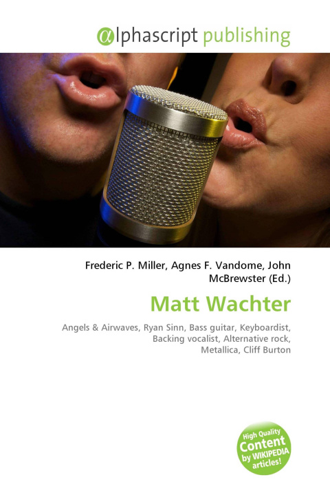Kniha Matt Wachter Agnes F. Vandome