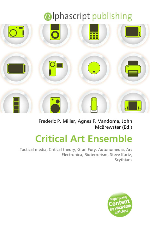 Kniha Critical Art Ensemble Agnes F. Vandome