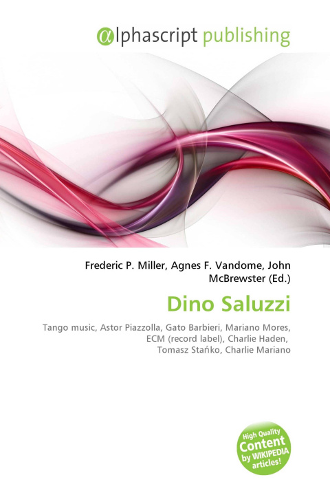 Kniha Dino Saluzzi Agnes F. Vandome
