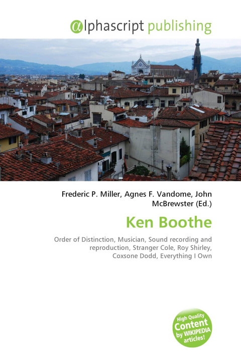 Kniha Ken Boothe Agnes F. Vandome