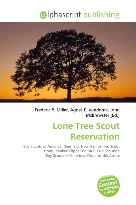 Boek Lone Tree Scout Reservation Agnes F. Vandome