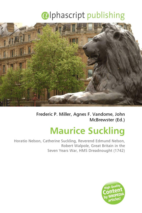Kniha Maurice Suckling Agnes F. Vandome