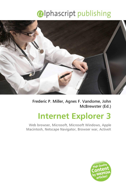 Kniha Internet Explorer 3 Agnes F. Vandome